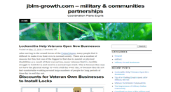 Desktop Screenshot of jblm-growth.com